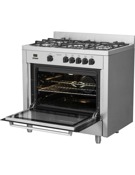 Professional Gas range 5 burners 10kW Gas oven 4.2kW | DA-G36D085010