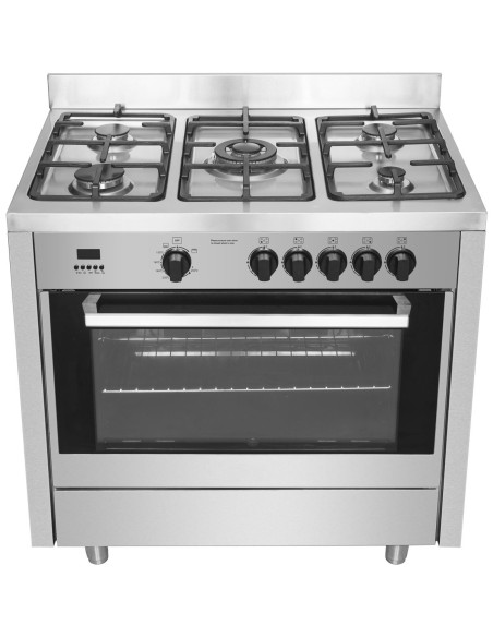 Professional Gas range 5 burners 10kW Gas oven 4.2kW | DA-G36D085010