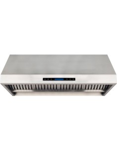 Commercial Extraction Canopy with Filter, Range Hood, Fan, Lights & Speed Control 1200mm | Stalwart AP238PS8348
