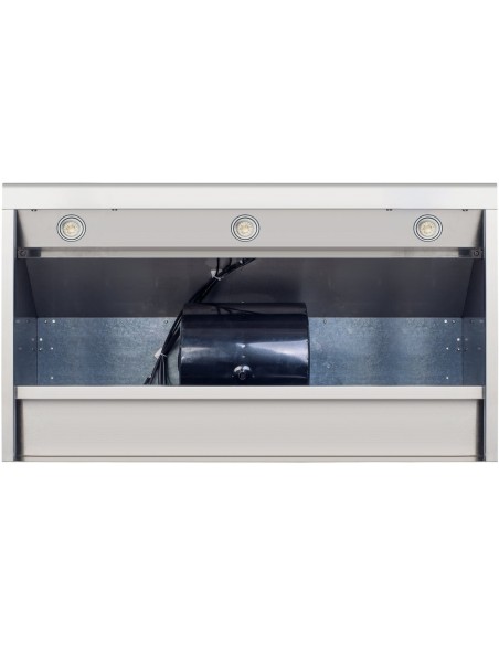 Commercial Extraction Canopy with Filter, Range Hood, Fan, Lights & Speed Control 1200mm | Stalwart AP238PS8348