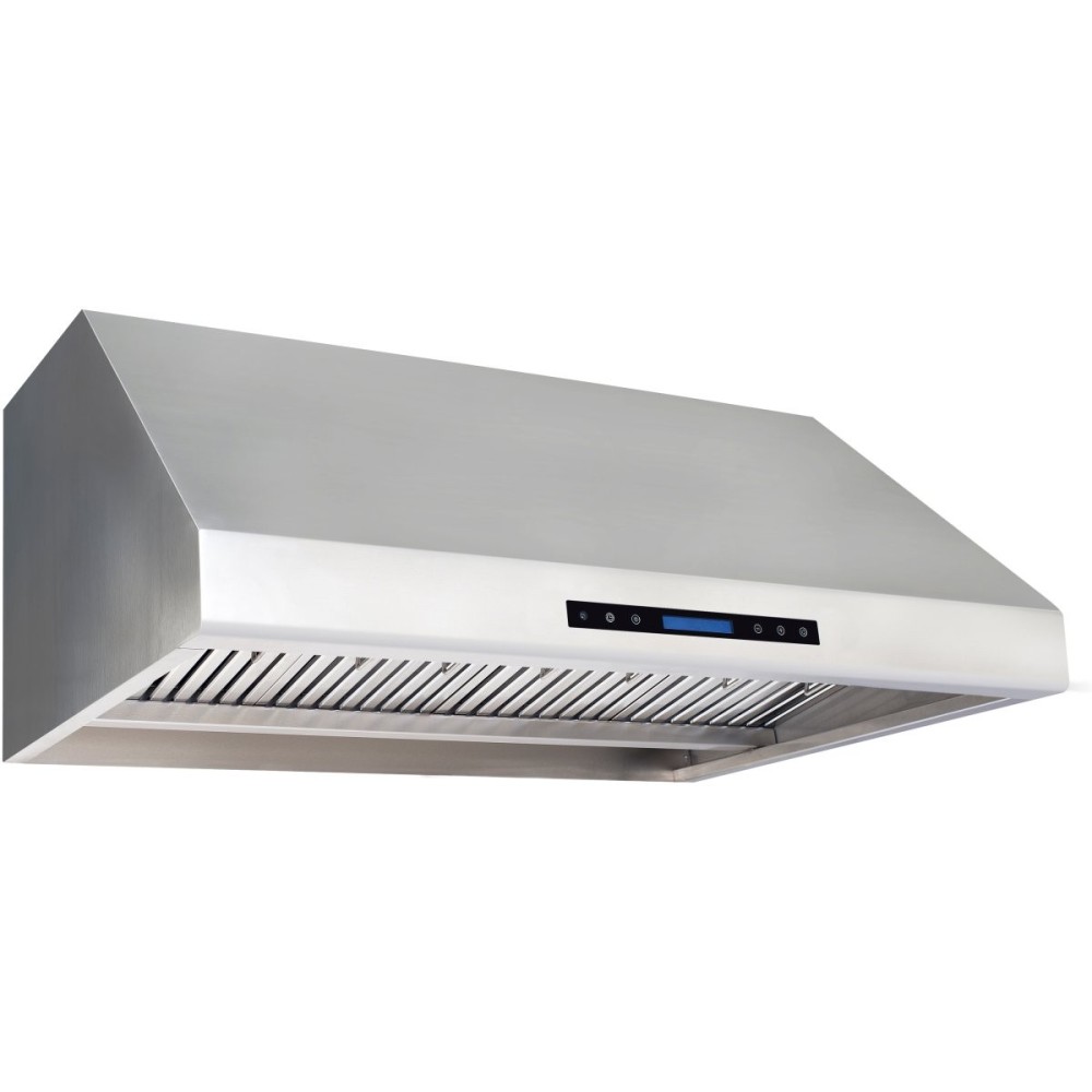 Commercial Extraction Canopy with Filter, Range Hood, Fan, Lights & Speed Control 1200mm | Stalwart AP238PS8348