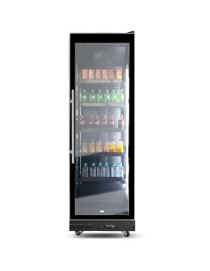 Commercial Display Refrigerator with Single Glass door 400 litres Black | Stalwart DA-KXG620BLACK 2