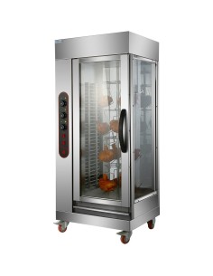 Professional Chicken Rotisserie Oven Electric 12-24 chickens | Stalwart DA-HEJ206 2