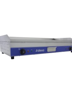 Commercial Electric Griddle Mirror Plate 2 zone 6kW Table top | Stalwart DA-WG1000SD 2