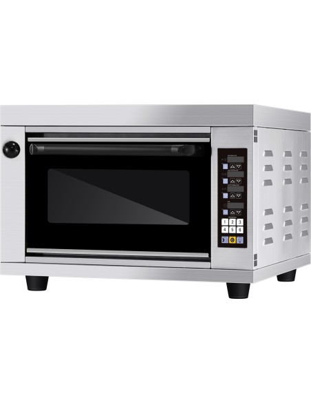 Commercial Electric Deck Combi Oven with Steam 350°c | Stalwart DA-KNGKPZ120M