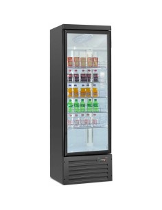 Commercial Display Refrigerator with Glass door 600 litres Black | Stalwart DA-KXG750