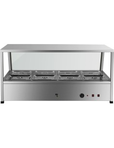 Display Bain Marie Counterop 8xGN1/2 | Stalwart DA-HBM212 2