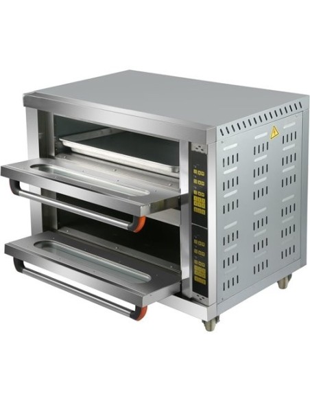 Commercial Electric Pizza & Bakery Oven 2 Chambers 8kW Digital| DAHEO22Q