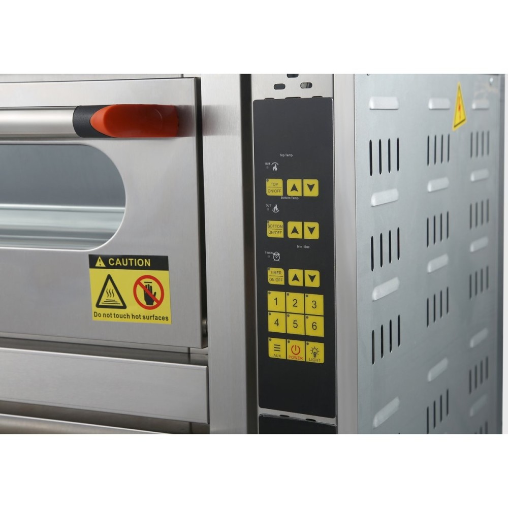 Commercial Electric Pizza & Bakery Oven 2 Chambers 8kW Digital| DAHEO22Q
