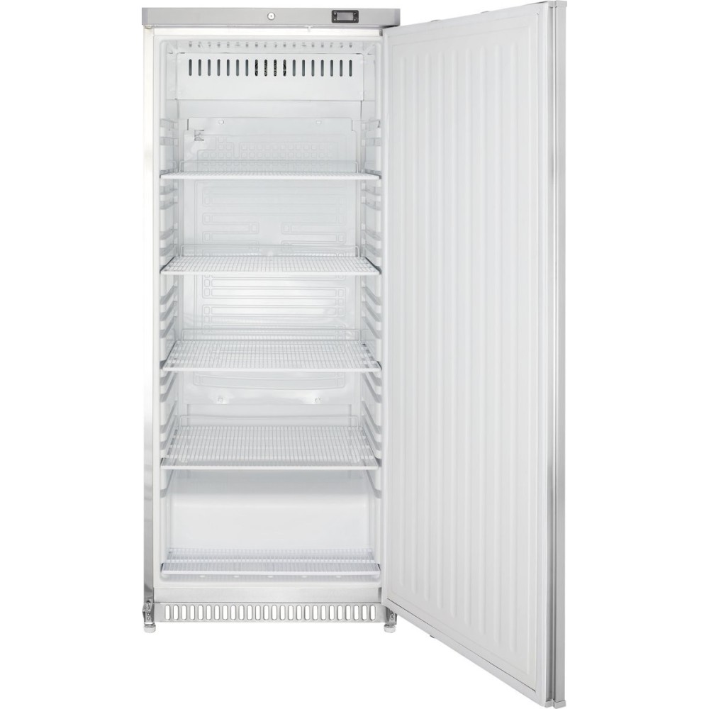 600 Litre Commercial Refrigerator Stainless steel Upright Larder Fridge Single door