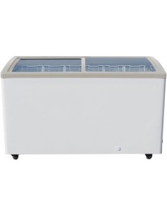 Commercial Display Chest freezer Curved Sliding glass lid 453 litres | Stalwart DA- SD551S