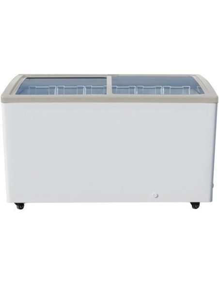 Commercial Display Chest freezer Curved Sliding glass lid 453 litres | Stalwart DA- SD551S