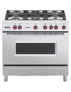 Professional Gas range Oven 7kW with 5 burners 11.4kW | Stalwart DA- Y95ND 2