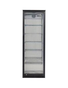 Back bar cooler 1 hinged door 300 litres Black | Stalwart DA-BC300G