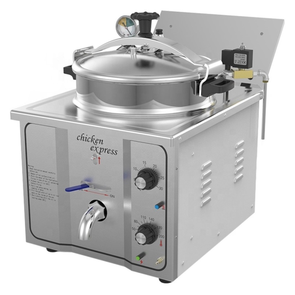 Commercial Pressure Fryer 15 litres 3kW Countertop | DA-MDXZ16