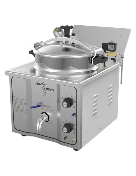 Commercial Pressure Fryer 15 litres 3kW Countertop | DA-MDXZ16
