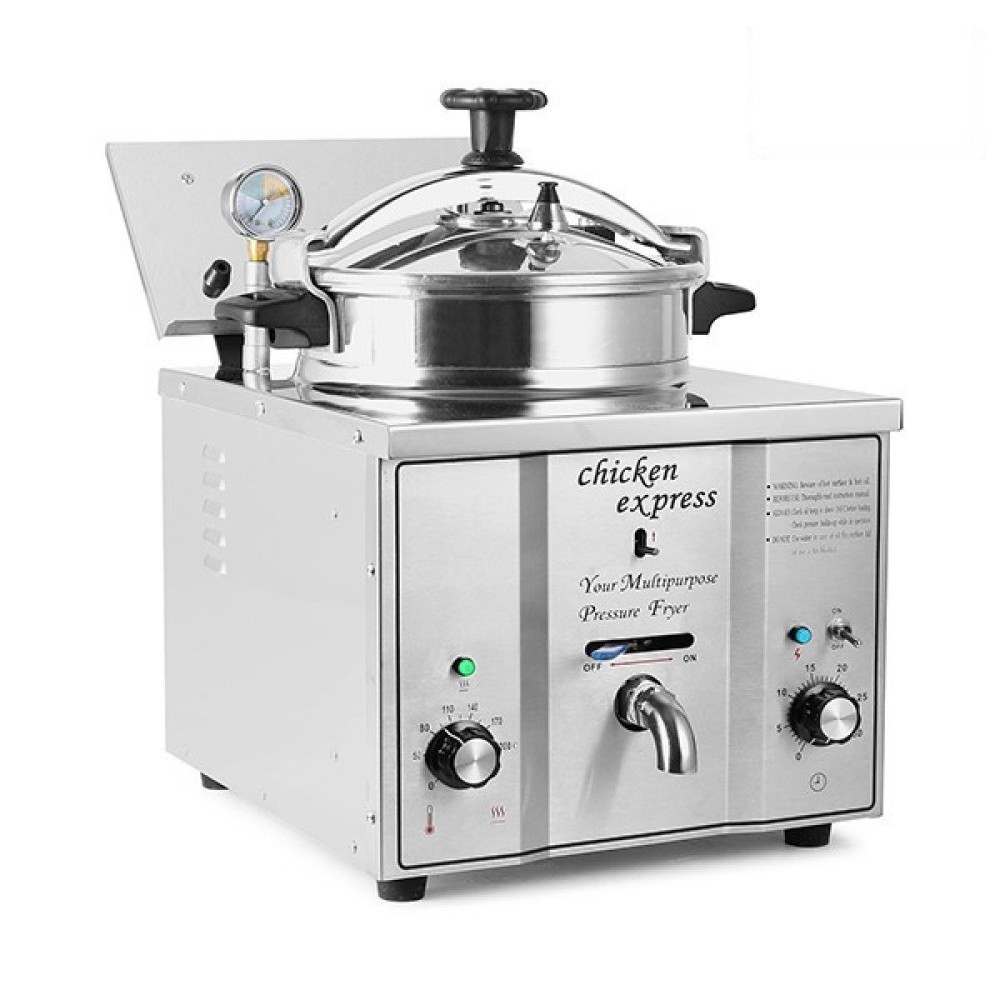 Commercial Pressure Fryer 15 litres 3kW Countertop | DA-MDXZ16