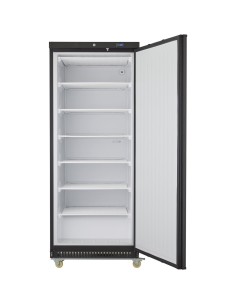 600lt Commercial Freezer Upright cabinet Black Single door | Stalwart DA-DWF600BC 2