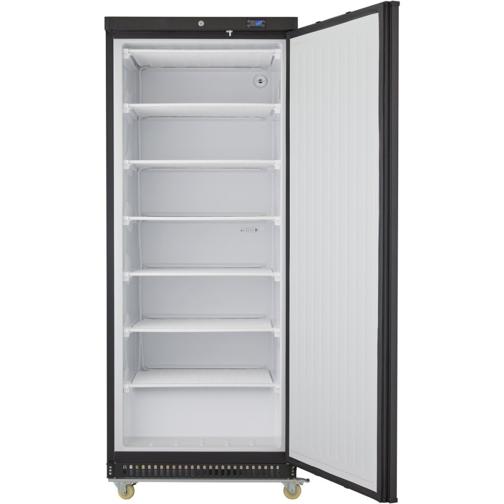 600lt Commercial Freezer Upright cabinet Black Single door | Stalwart DA-DWF600BC