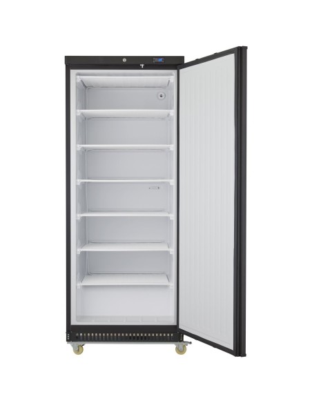 600lt Commercial Freezer Upright cabinet Black Single door | Stalwart DA-DWF600BC