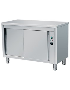 Professional Heated Cupboard Stainless steel Sliding doors Width 2000mm Depth 600mm | Stalwart DA-VTC206W