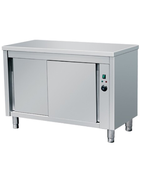 Professional Heated Cupboard Stainless steel Sliding doors Width 2000mm Depth 600mm | Stalwart DA-VTC206W