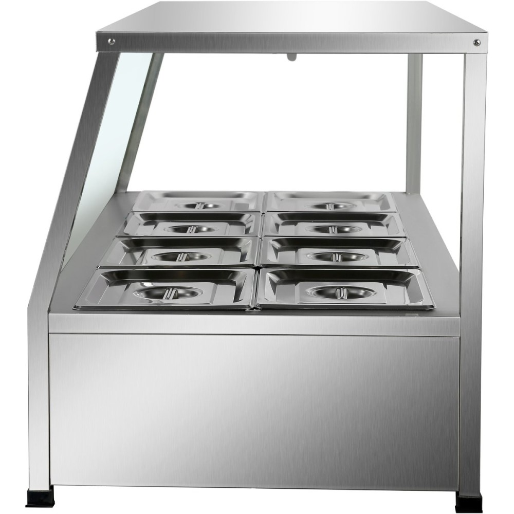 Display Bain Marie Counterop 10xGN1/2 150mm | Stalwart DA-HBM213