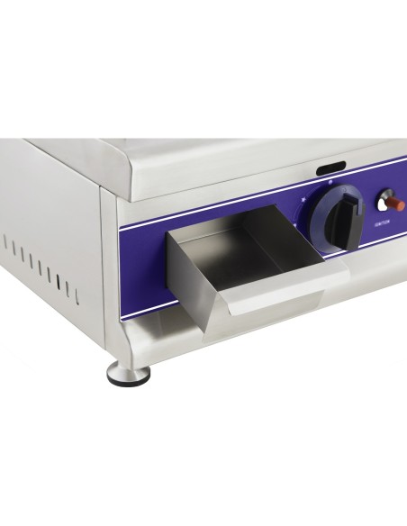 Commercial Gas Griddle Smooth 4 zone 12kW Table top | Stalwart DA-HGT1100