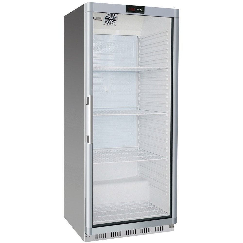 Commercial Freezer Upright cabinet Stainless steel 620 litres Single glass door | DA-SF600G