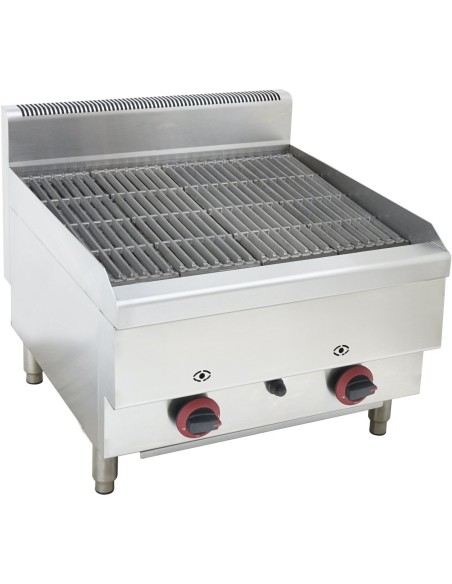 Professional Gas Lavarock Chargrill 15kW | Stalwart DA-6GTRH60