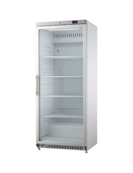 600lt Commercial Refrigerator Stainless Steel Upright cabinet Single glass door | Stalwart DA-DWR600GSS
