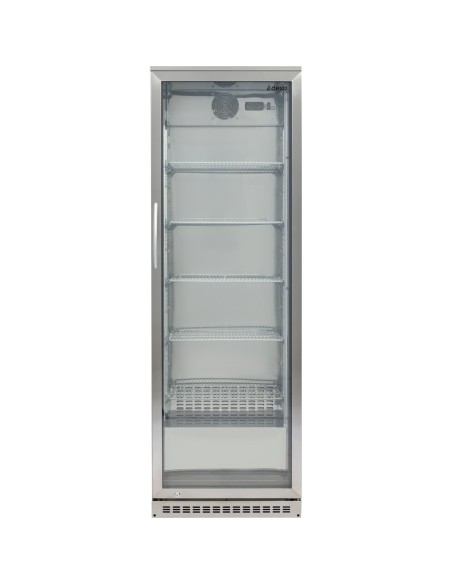 Back bar cooler 1 hinged door 300 litres Stainless Steel | Stalwart DA-BCSS300G