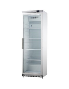 400lt Commercial Refrigerator Stainless steel Upright cabinet Single Glass door | Stalwart DA-DWR400GSS