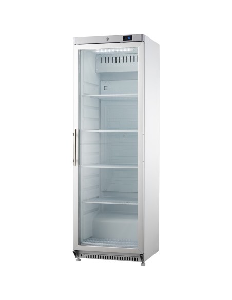 400lt Commercial Refrigerator Stainless steel Upright cabinet Single Glass door | Stalwart DA-DWR400GSS
