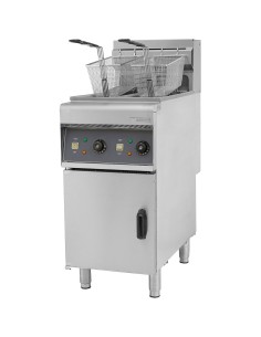 Twin Basket Professional Free standing Electric Fryer Twin tank 12kW 2x10 litres | DA-DF10L2