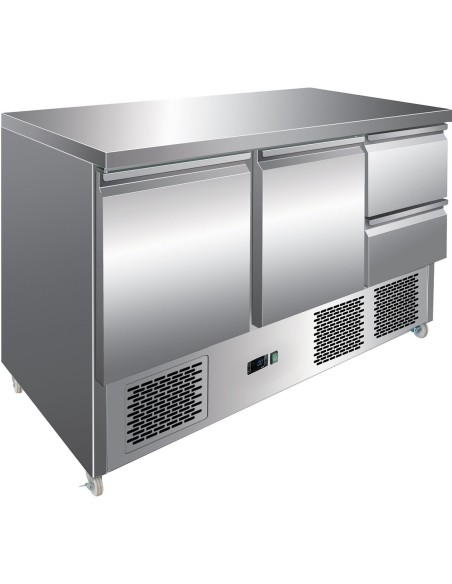Commercial Refrigerated Counter 2 drawers 2 doors | DA-2DS33