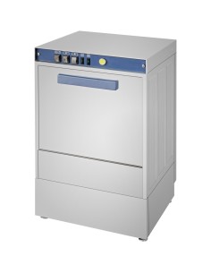Glass Washing Machine 480 pint glasses/hour 400mm basket with Drain pump Rinse aid pump Detergent pump 13A | Stalwart DA-GWASH40