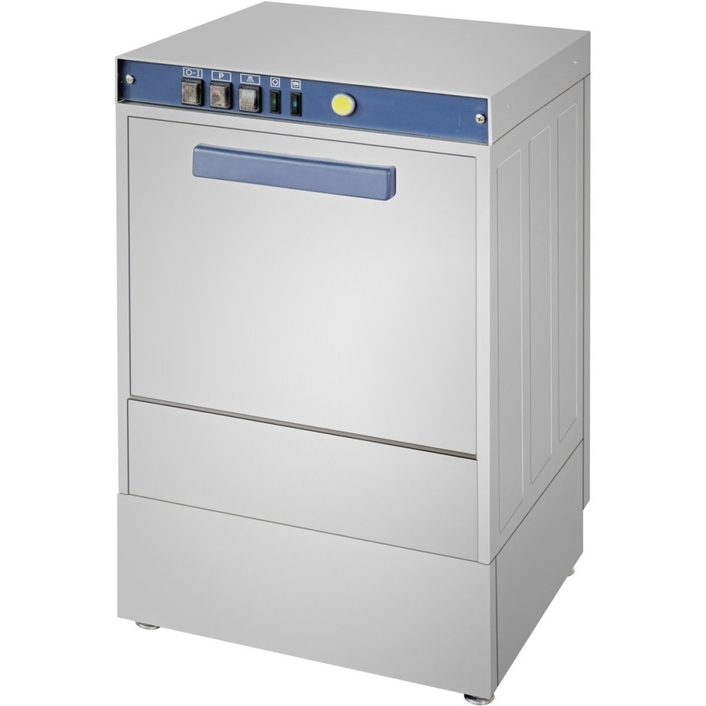 Glass Washing Machine 480 pint glasses/hour 400mm basket with Drain pump Rinse aid pump Detergent pump 13A | Stalwart DA-GWASH40