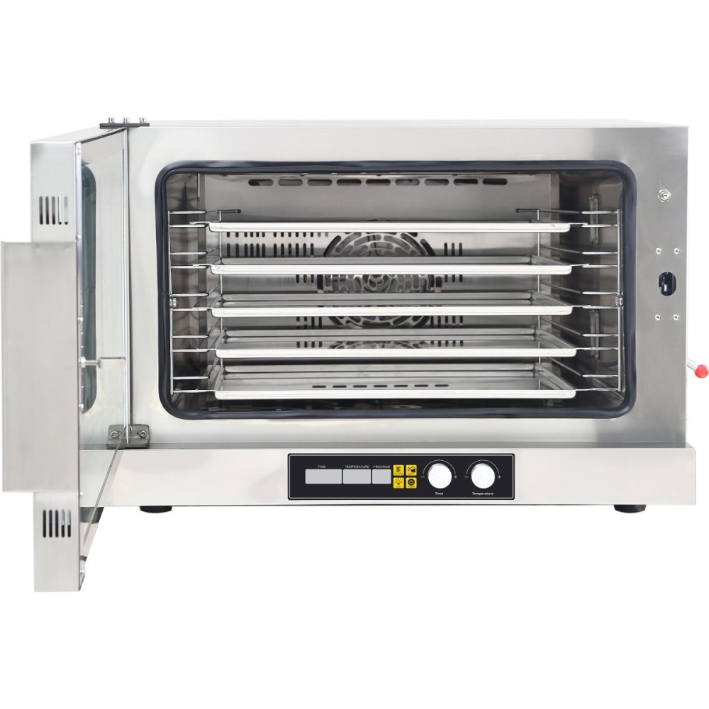 Commercial Electric Convection Oven 4 trays 580x400mm with Spray | Stalwart DA-KNGEC04120