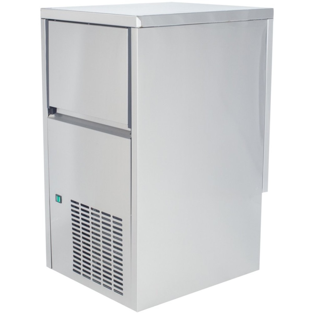 Commercial Ice Cube Maker Machine Clear ice Individual cubes 60kg of Ice in 24hrs | Stalwart