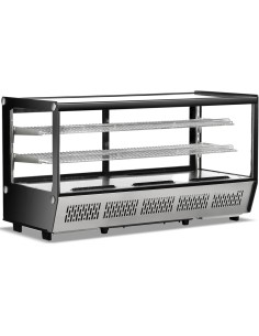 Display Merchandiser Fridge 200 litres 2 shelves Stainless steel | Stalwart DA-CW200SS