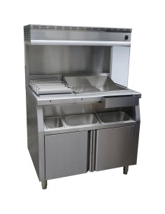 Chips Scuttle/Dump Bagging & Warming Station | DA-FFB10