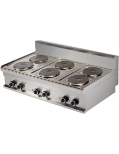 Electric boiling top 6 plates 15.6kW | DA-Hotmax 700 ER731S