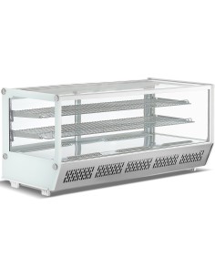 Display Merchandiser Fridge 268 litres 2 shelves White | Stalwart DA-CW250WHITE