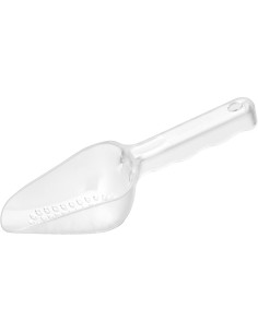 12pcs Clear Plastic Perforated Utility Scoop 180ml PC | Stalwart DA-GISH01