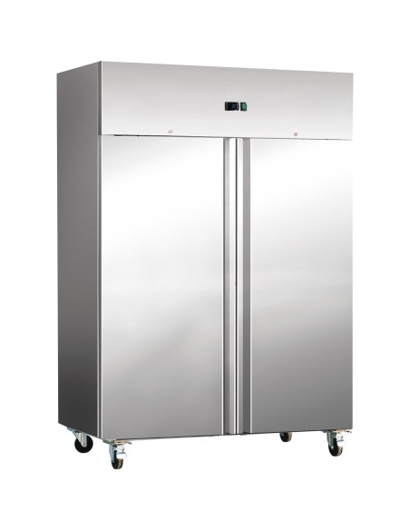 967lt Commercial Refrigerator Stainless steel Upright cabinet Twin door Ventilated cooling | Stalwart DA-R800V