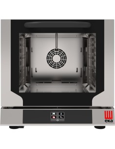 Professional Combi Oven Electric 4 trays 429x345mm Touch controls Direct steam Tilt door | Tecnoeka EKF423NTUD