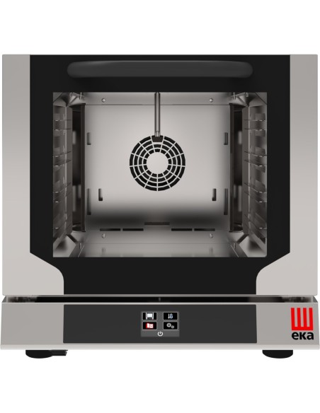 Professional Combi Oven Electric 4 trays 429x345mm Touch controls Direct steam Tilt door | Tecnoeka EKF423NTUD