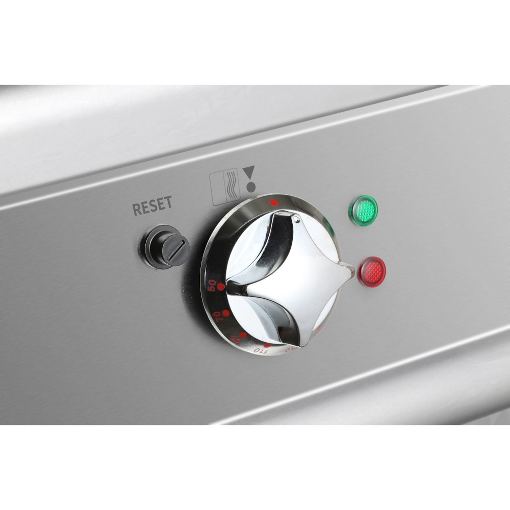 Commercial Electric Fryer Double Tank 2x28 litres | Stalwart DA-HEF908A