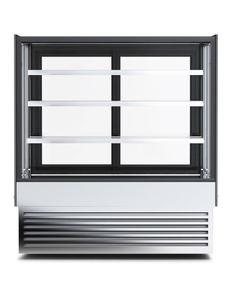 Display Merchandiser Fridge 370 litres 3 shelves Black & Stainless steel | Stalwart DA-HL900B3